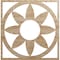 Ekena Millwork Blume Wood Fretwork Pierced Ceiling Medallion, Red Oak, 36"OD x 12 1/2"ID x 3/8"T CMWP36X36X0375BLRO - alternate 1
